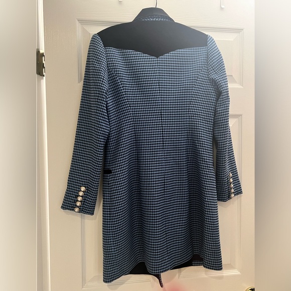 REBECCA VALLANCE Houndstooth blazer dress. Size 6. Never worn - Picture 10 of 11